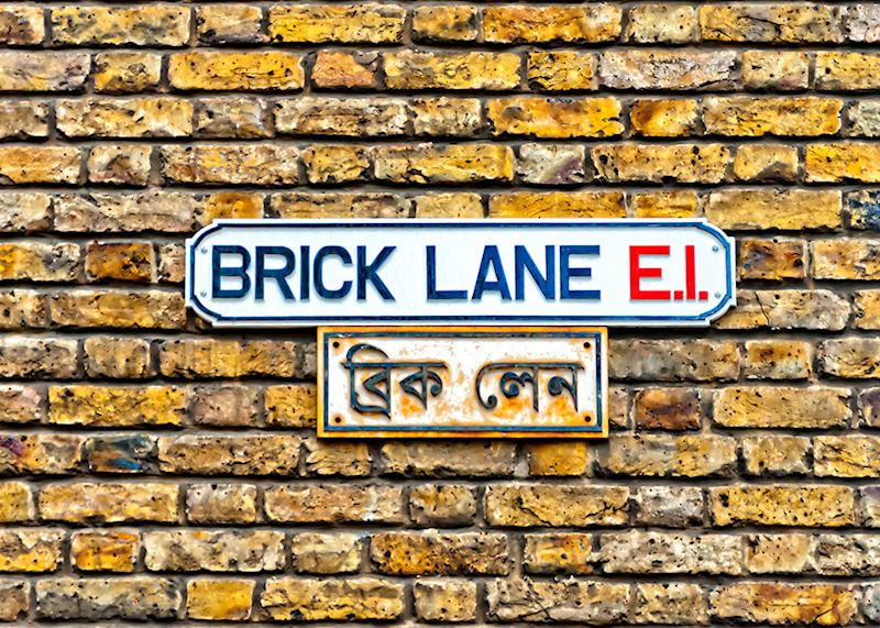 Brick Lane street sign