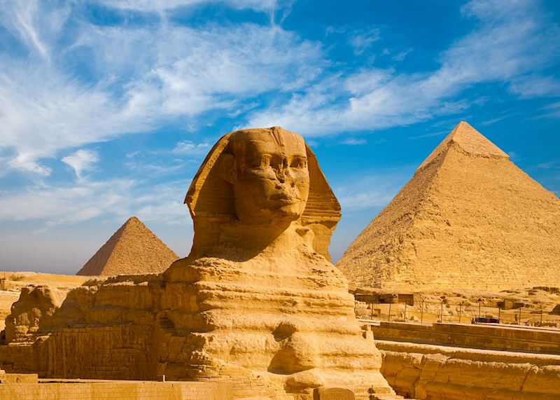 Great Pyramid and Sphinx, Cairo