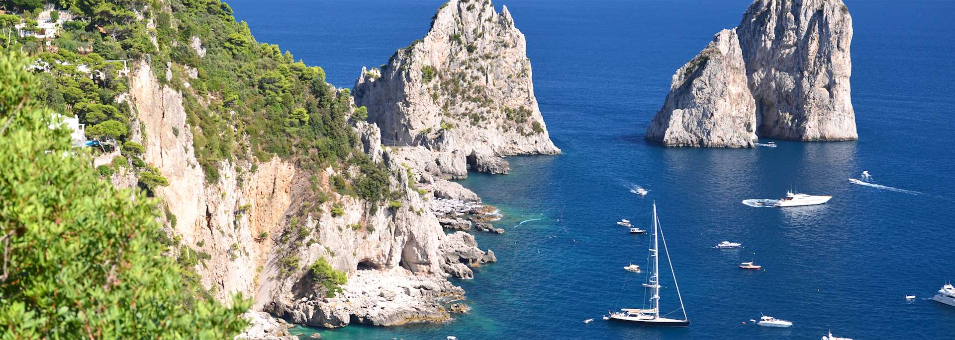 Capri coast, Italy