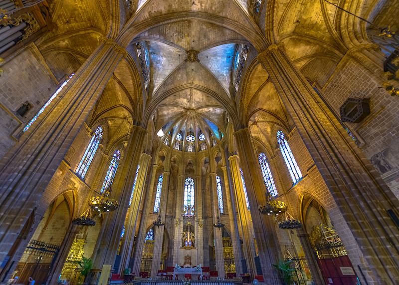 Barcelona Cathedral interior