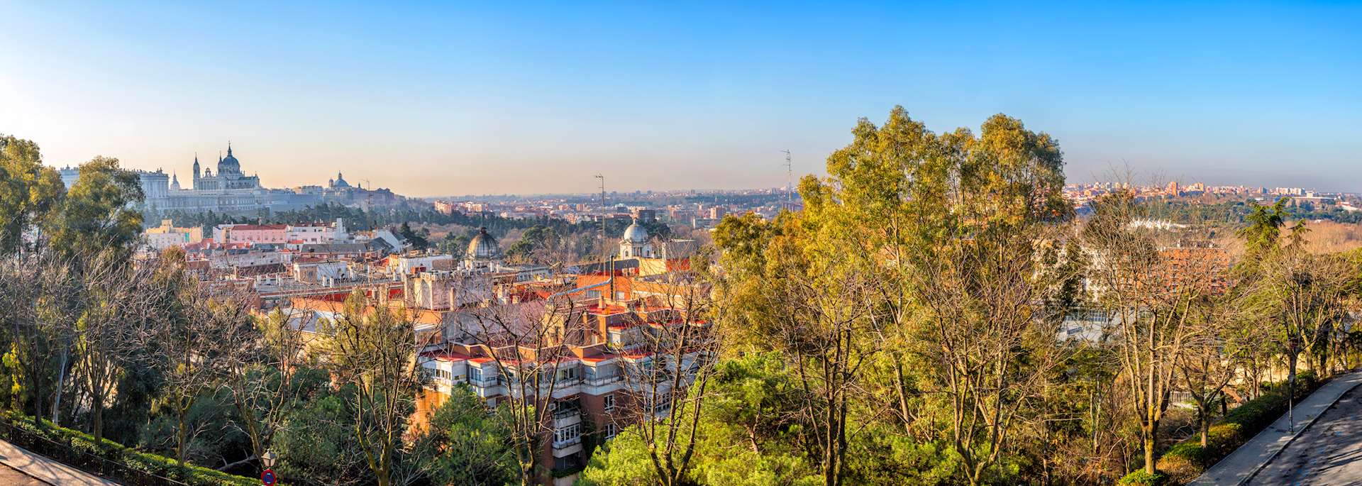 Madrid skyline