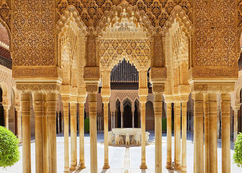 Court of the Lions, Alhambra Palace, Grenada  