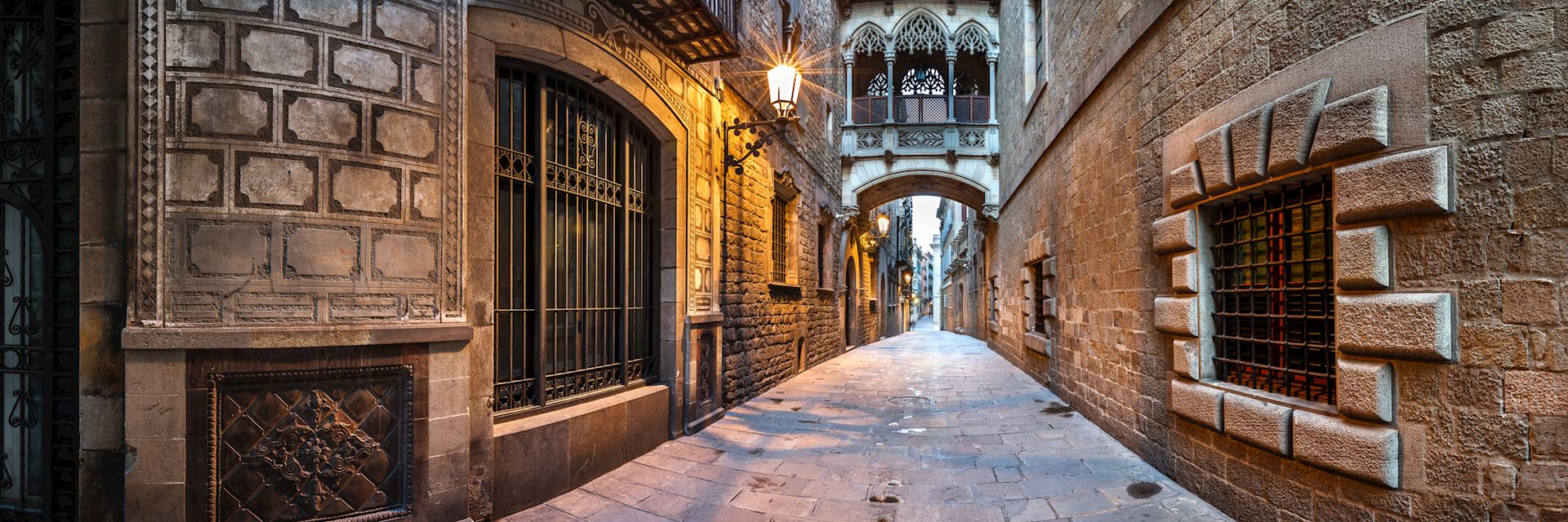 Buildings in Barcelona's Gothic Quarter