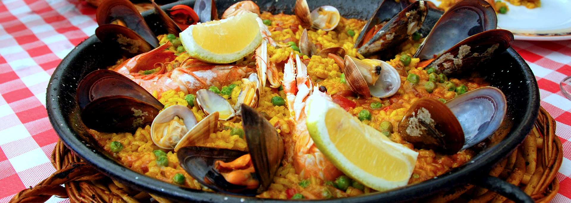 Pan of paella