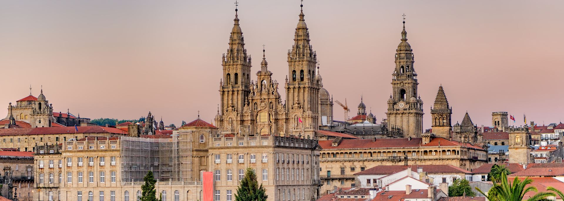 Santiago de Compostela skyline