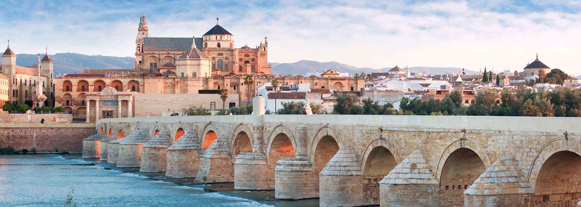 Roman Bridge and Guadalquivir river, Great Mosque, Córdoba