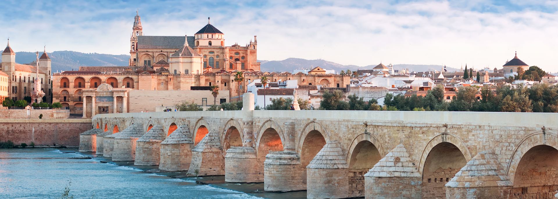 Roman Bridge and Guadalquivir river, Great Mosque, Córdoba