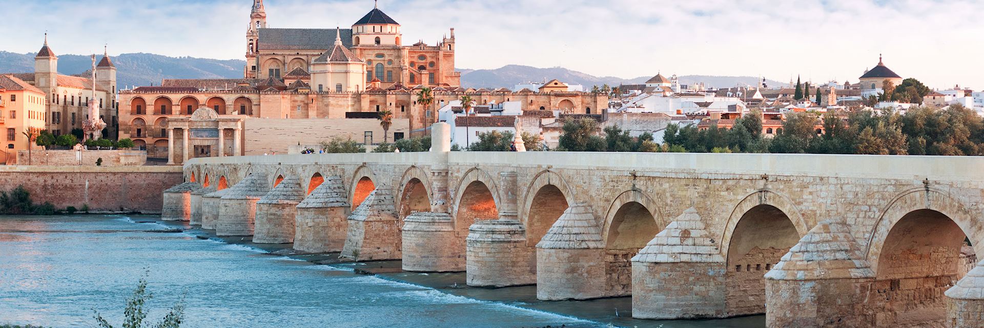 Roman Bridge and Guadalquivir river, Great Mosque, Córdoba