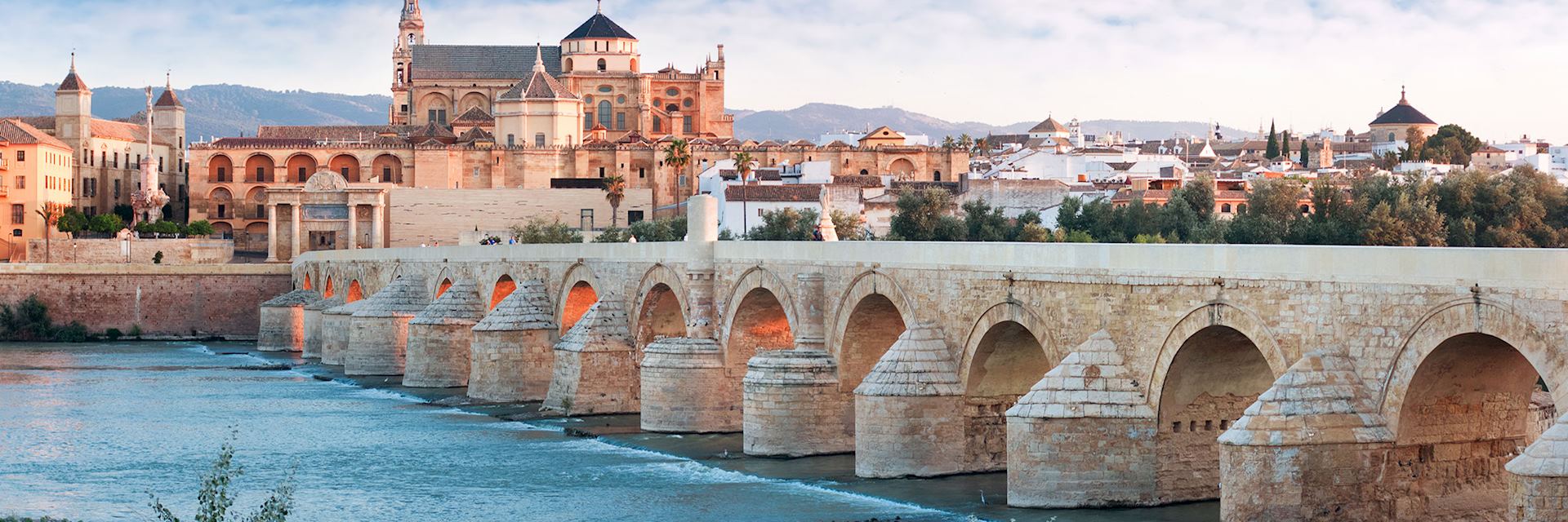 Roman Bridge and Guadalquivir river, Great Mosque, Cordoba