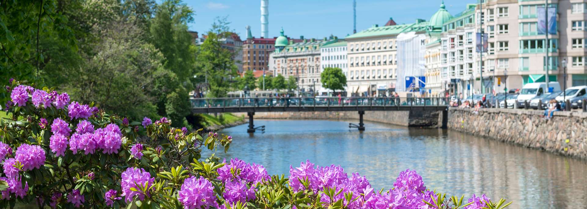 Canal in central Gothenburg