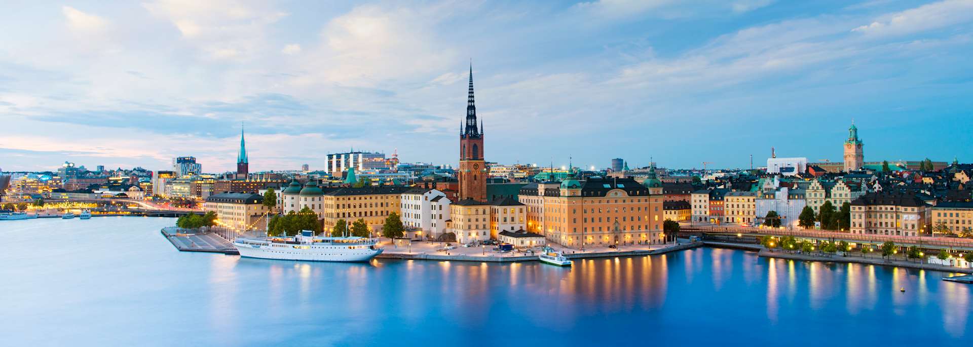 Skyline in Stockholm, Sweden
