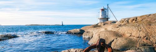 Swedish west coast lighthouse