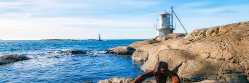 Swedish west coast lighthouse