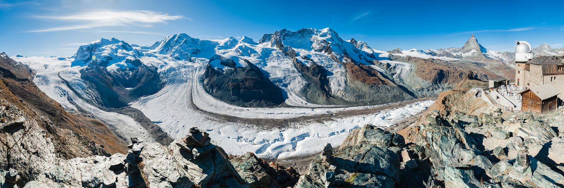 Gorner Glacier and Matterhorn