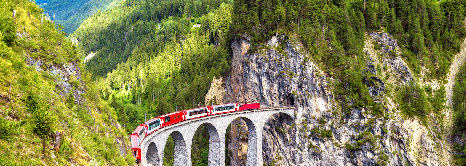Glacier Express train