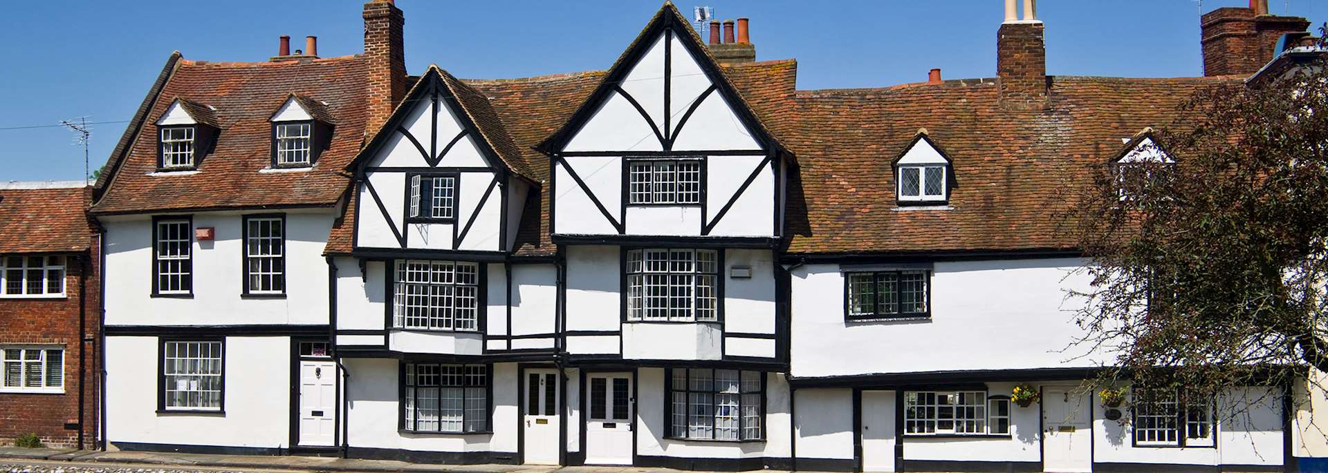 Medieval houses in Canterbury