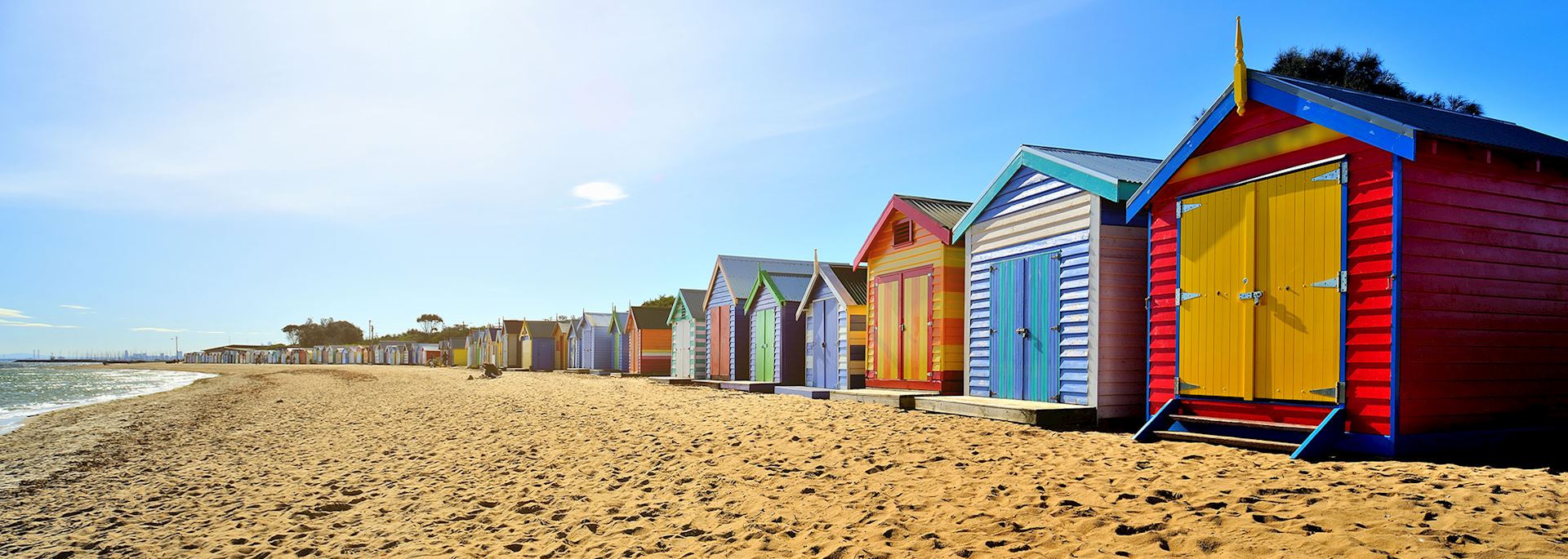 Beach huts, Brighton