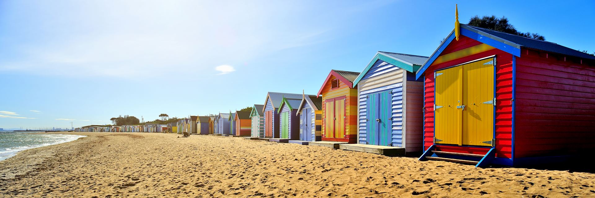 Beach huts, Brighton