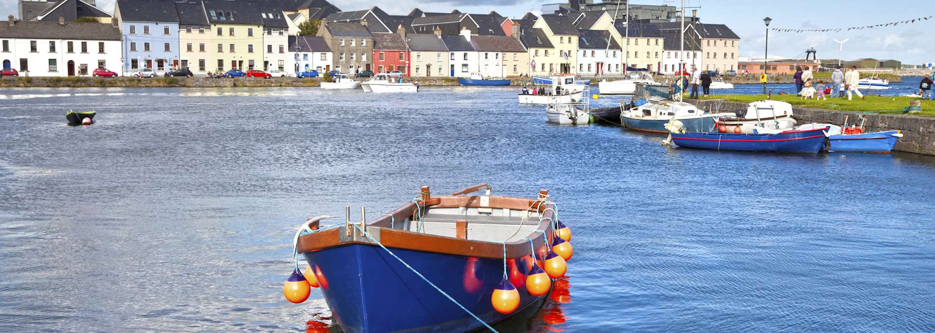 Boat in Galway Bay