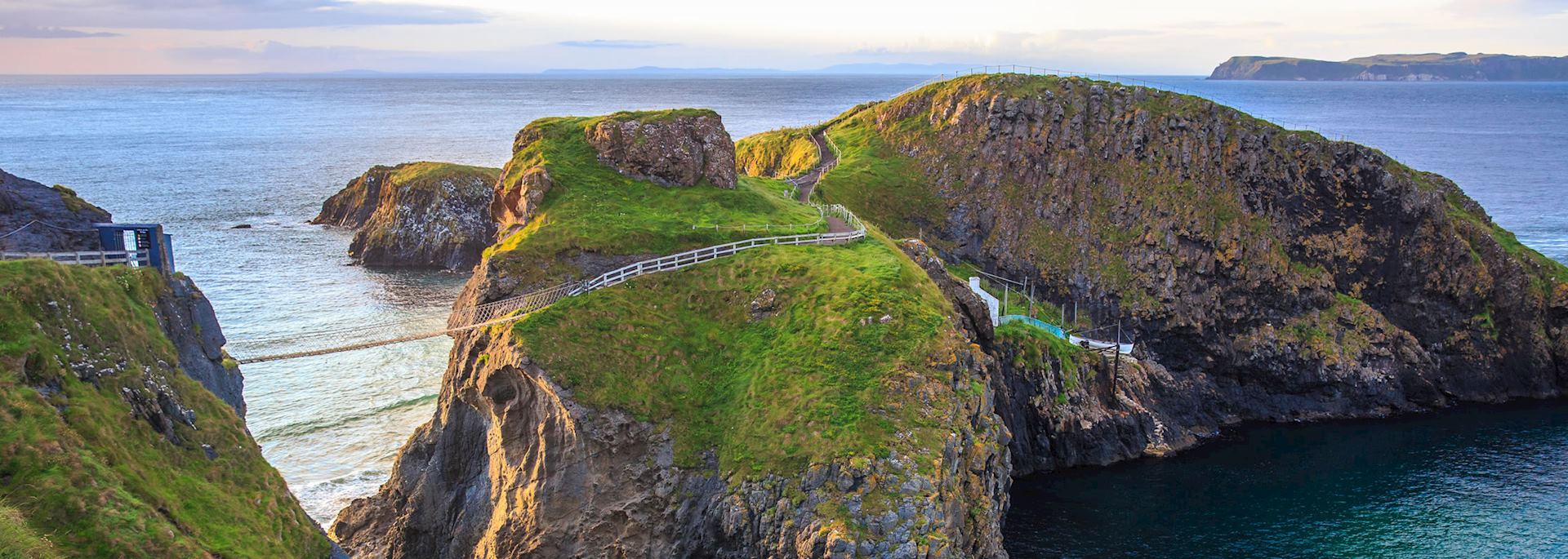 Carrick-a-Rede Rope Bridge, near Ballintoy in County Antrim