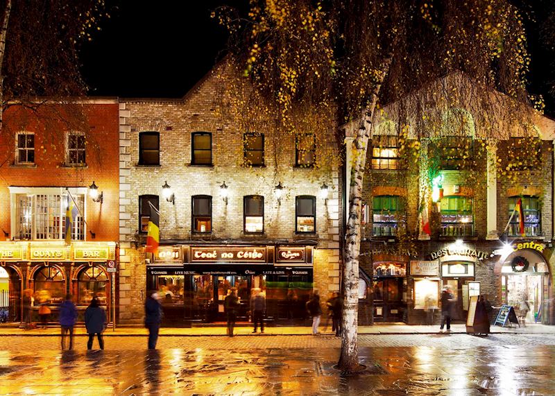 Dublin’s Temple Bar district
