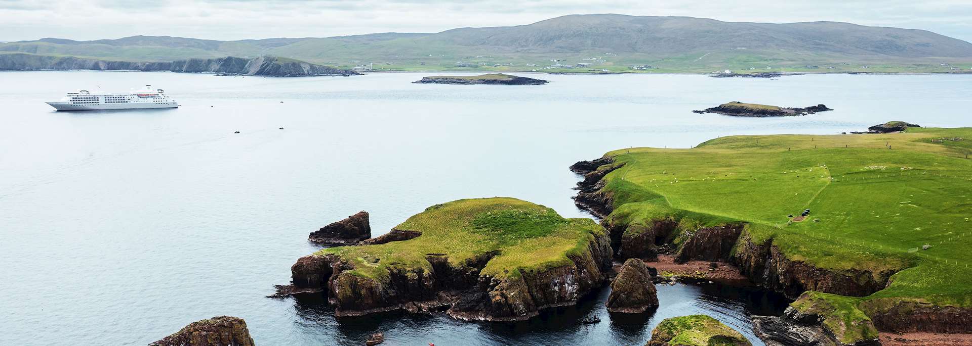 Silversea cruise, Shetland
