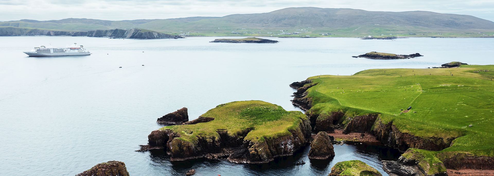 Silversea cruise, Shetland