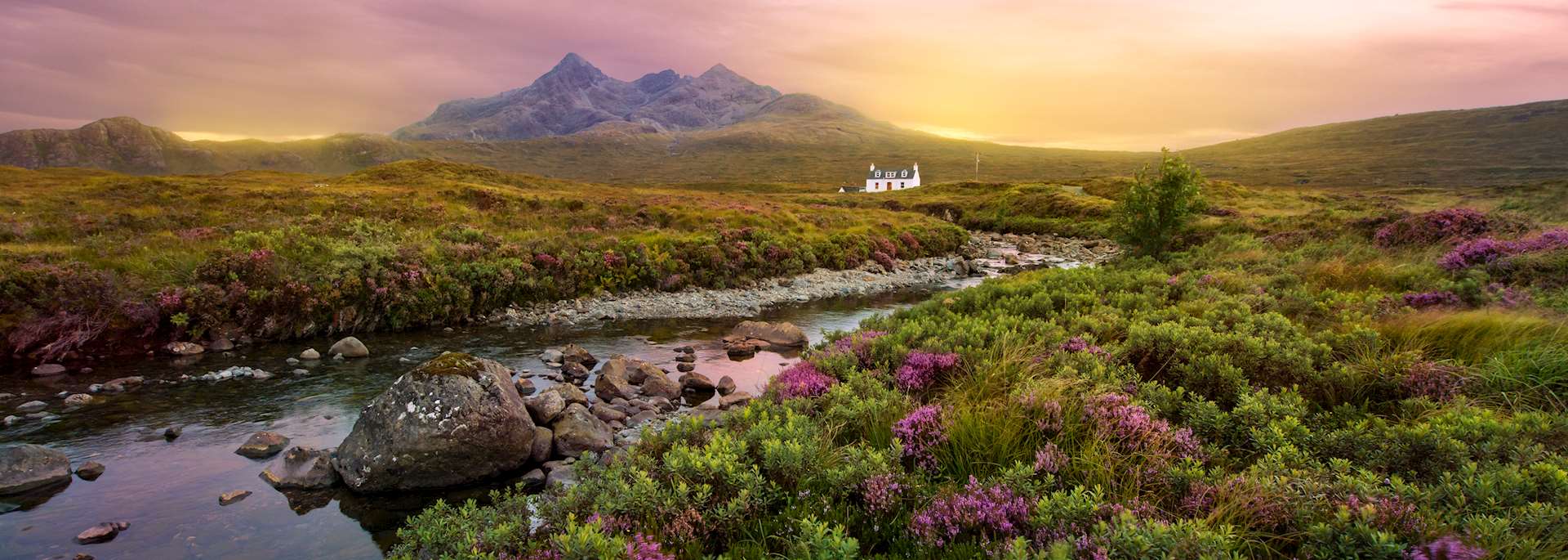 Sligachan River, Scottish Highlands