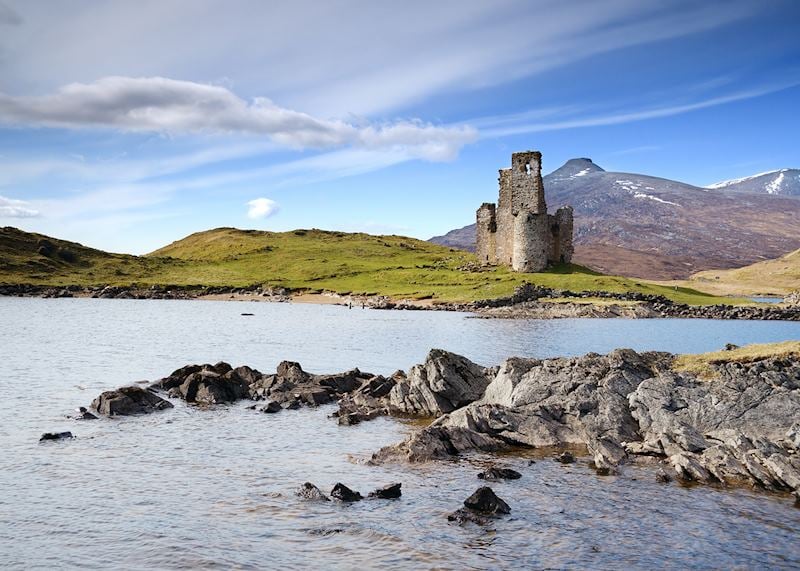Ardvreck Castle by Loch Assynt