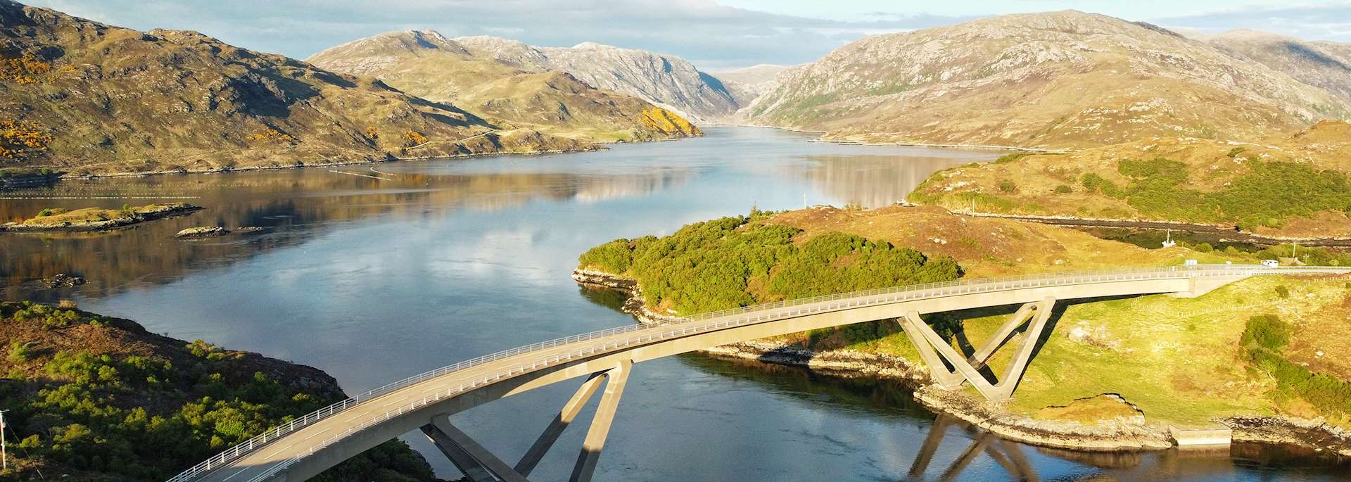 Kylesku Bridge on Scotland's NC500