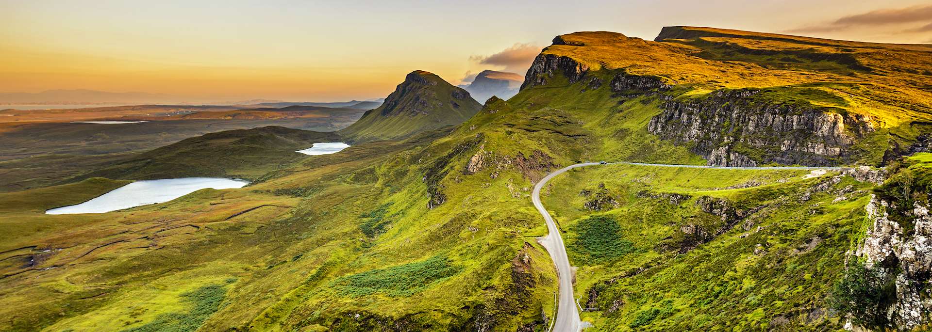 Quiraing Mountains, Scotland