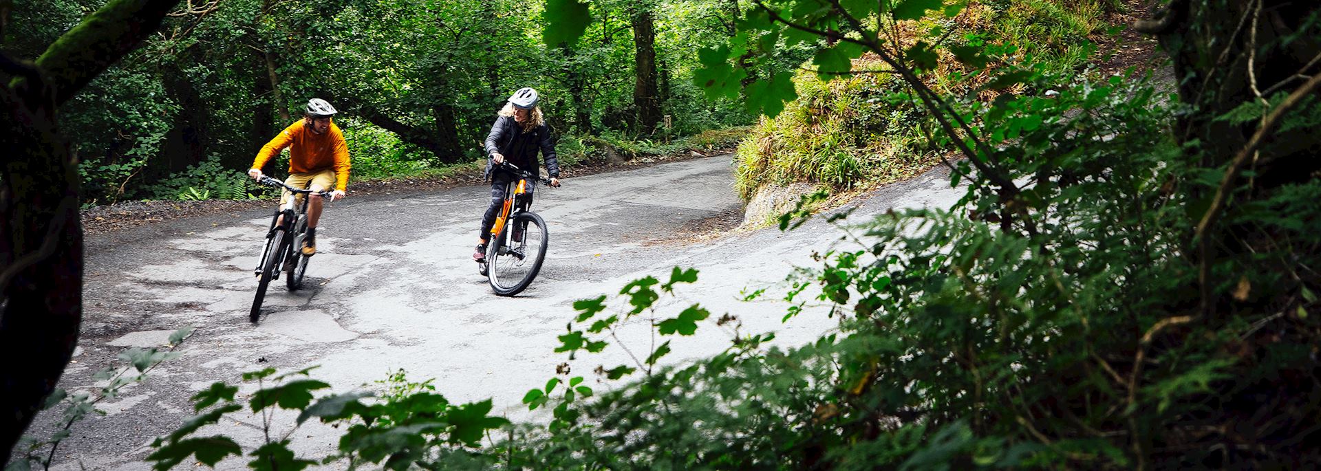 E-mountain biking in Pembrokeshire — © Owen Howells Photography