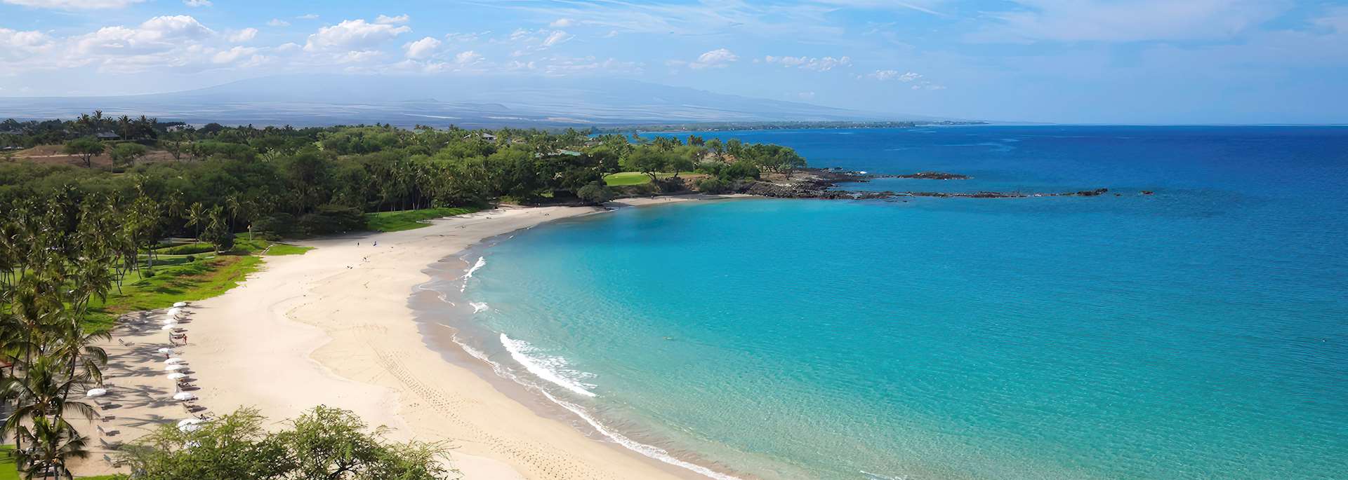 Beach at the Mauna Kea Beach Hotel, Hawai'i