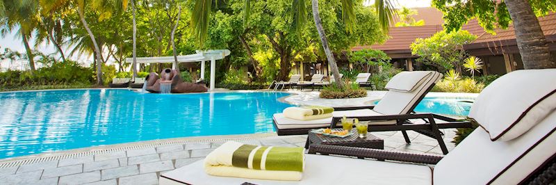 Poolside at Kurumba