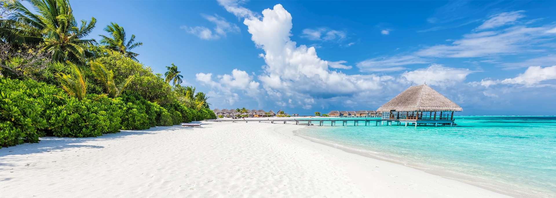 Beach in the Maldives