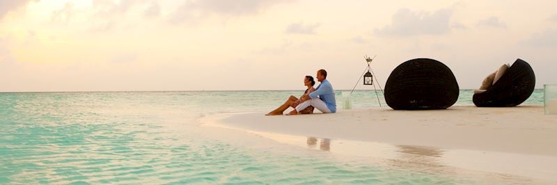 The private sandbank, Baros, Maldive Island