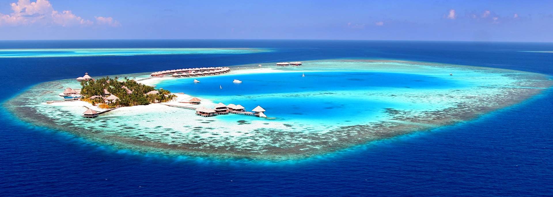 Huvafen Fushi in the Maldives