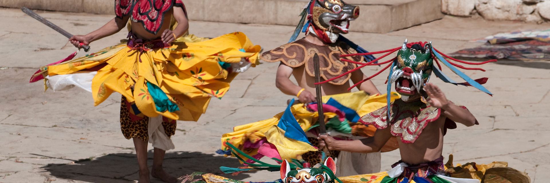 Traditional festival in Bhutan