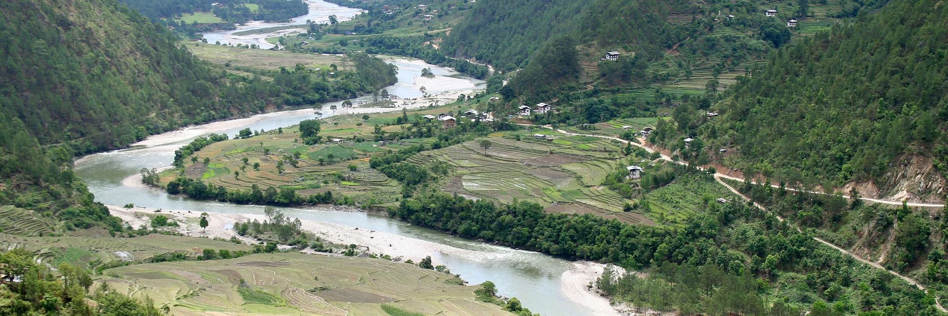 Punakha Valley, Bhutan