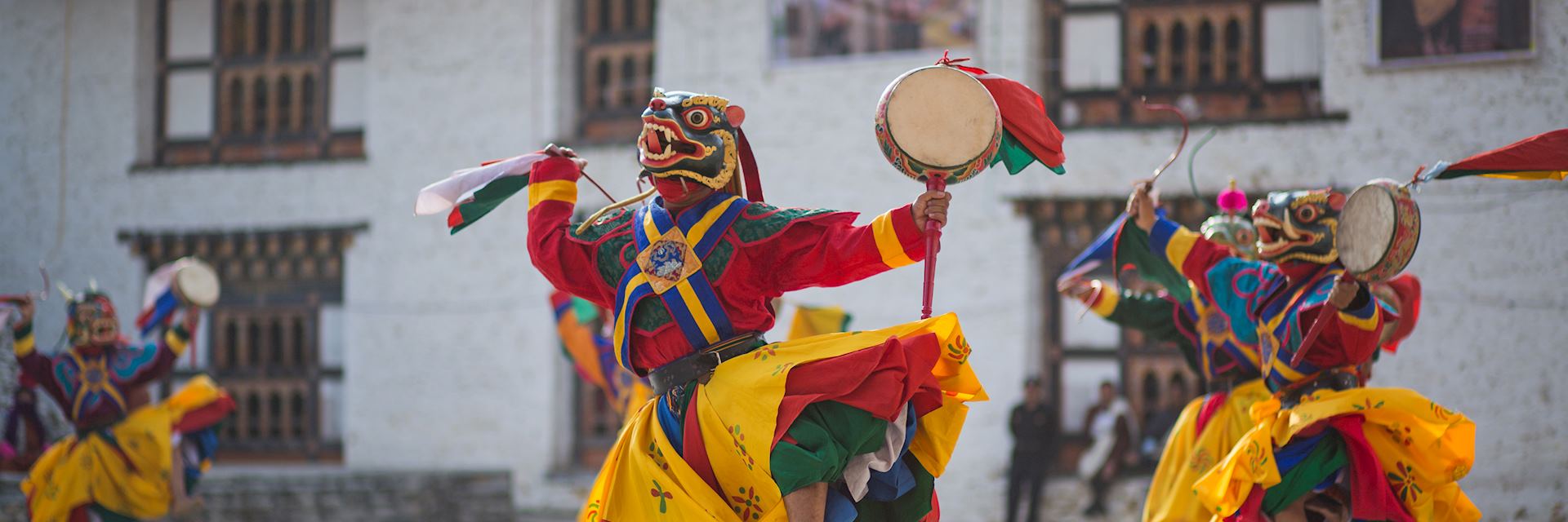 Traditional dance in Bhutan