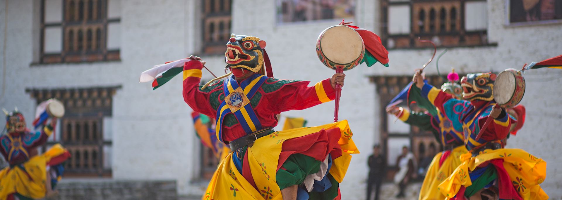 Traditional dance in Bhutan