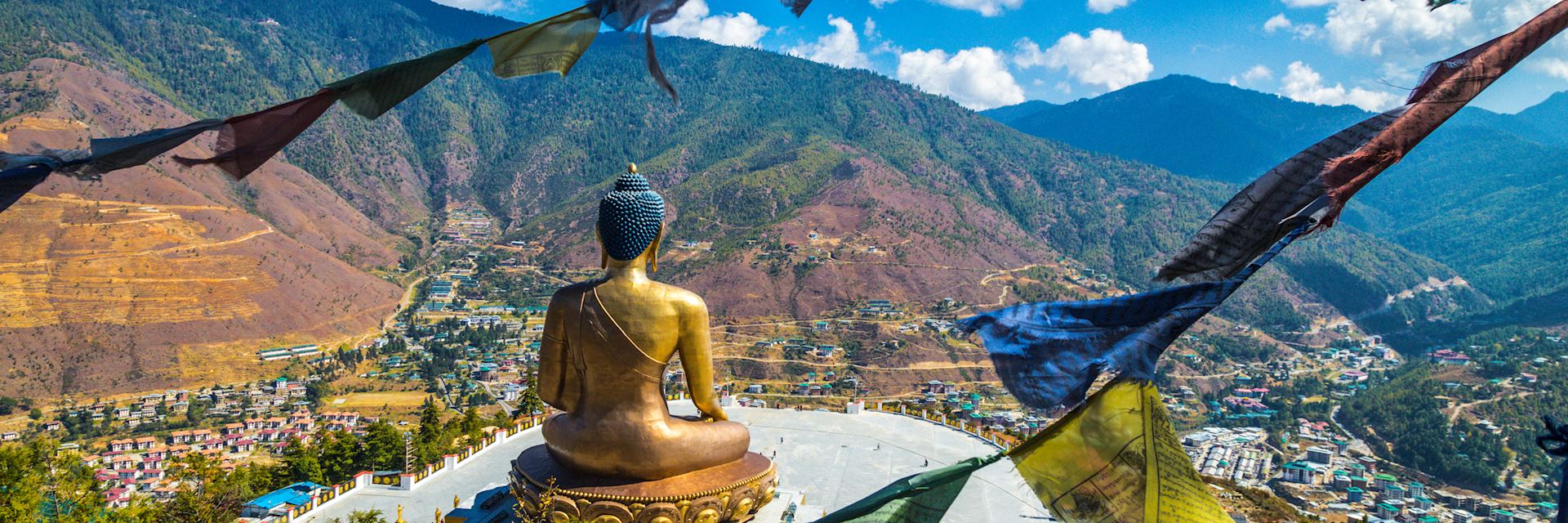 Golden Buddha near Thimphu