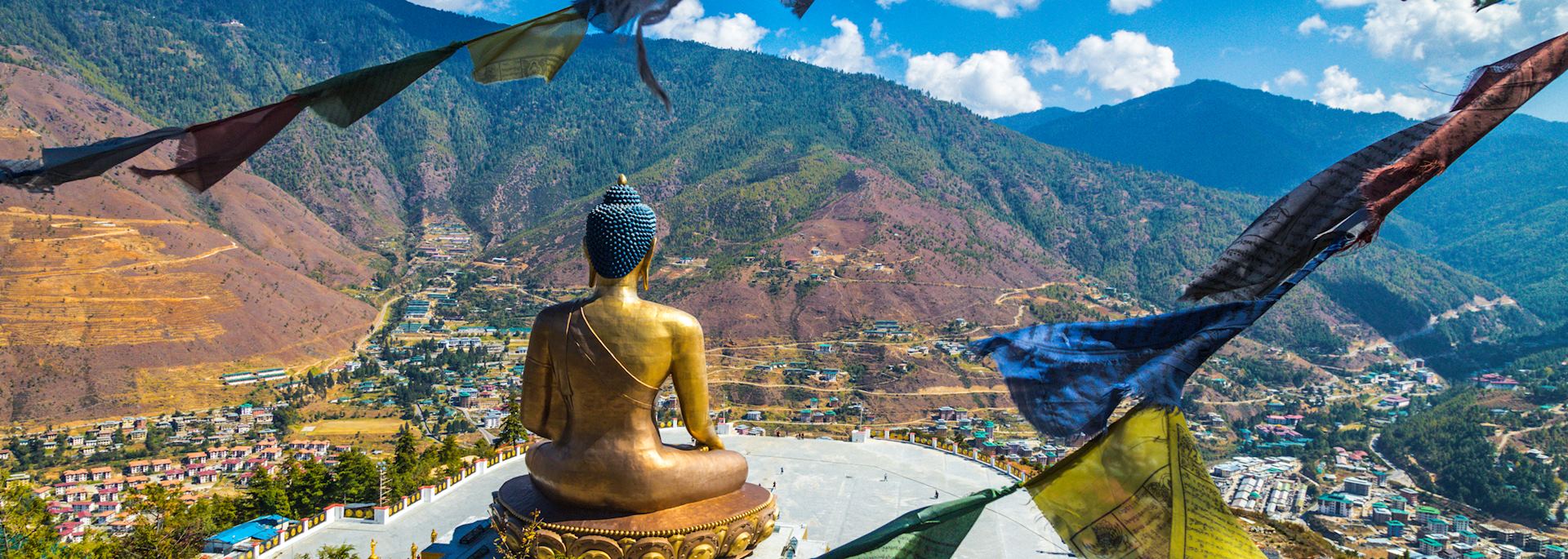 Golden Buddha near Thimphu