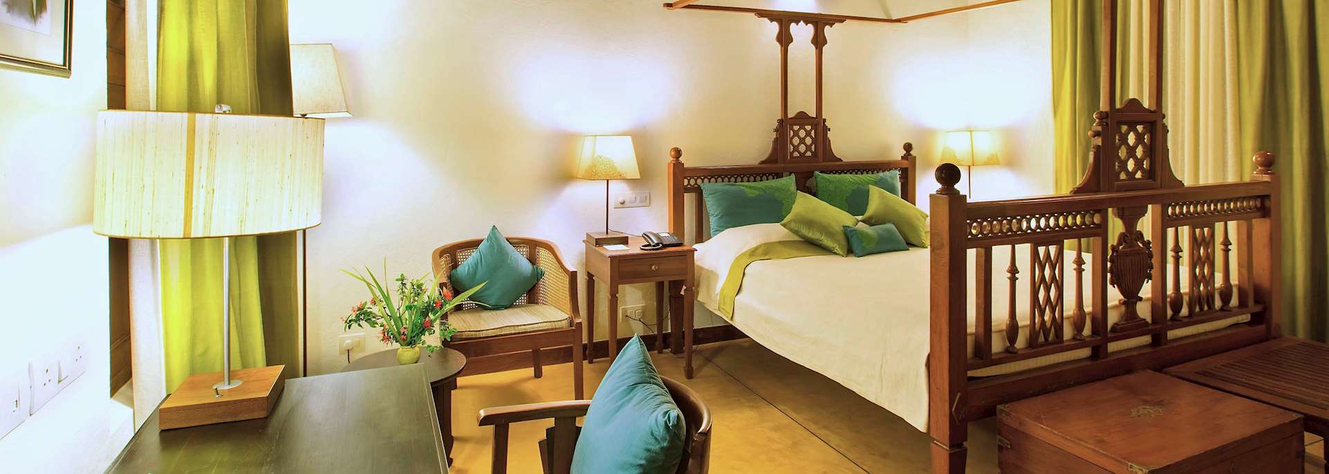 Guest room at Maison Perumal