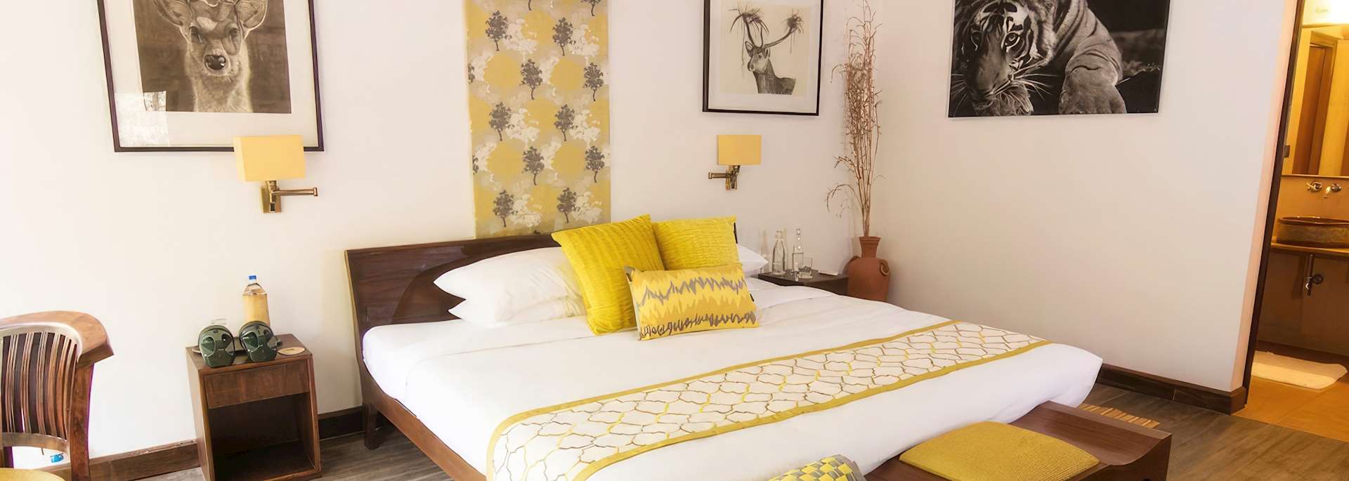 Guest room at Singinawa, Kanha National Park