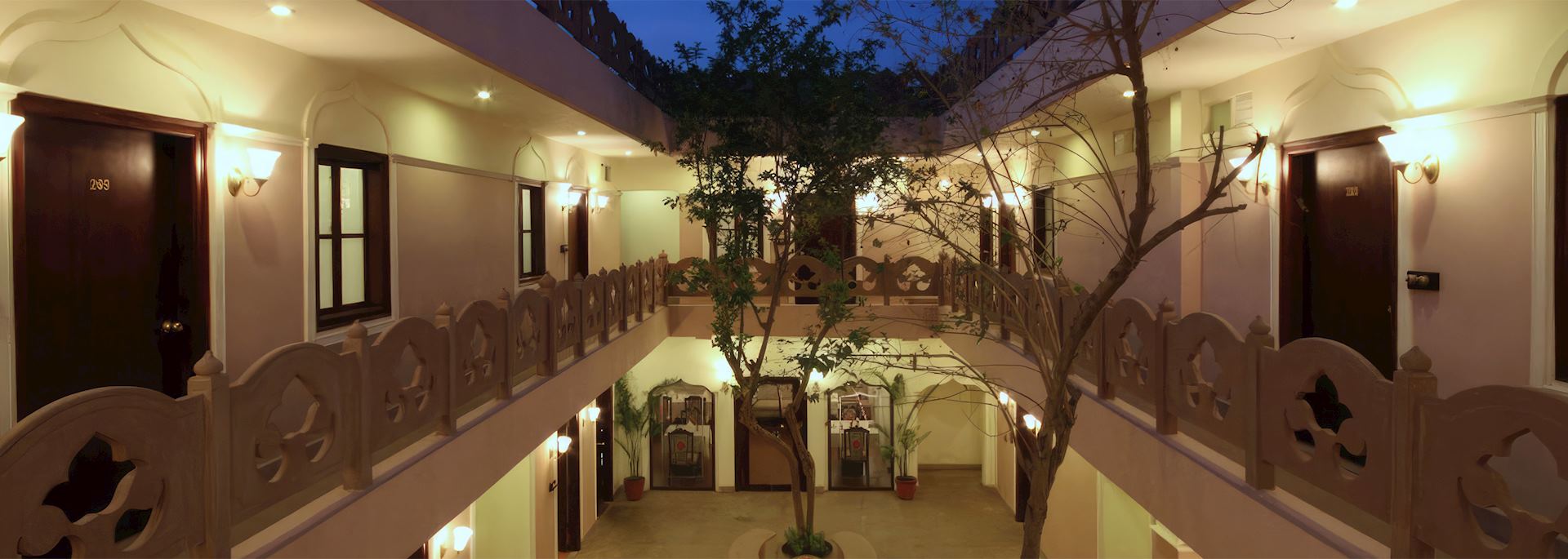 Courtyard at Suryauday Haveli, Varanasi
