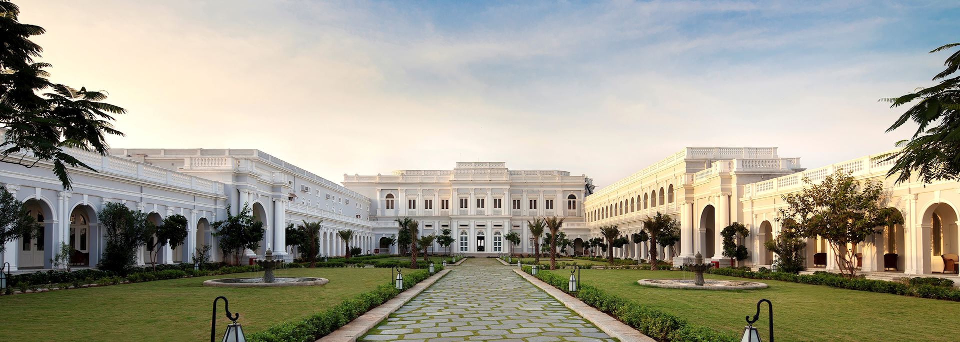 Courtyard at Taj Falaknuma Palace