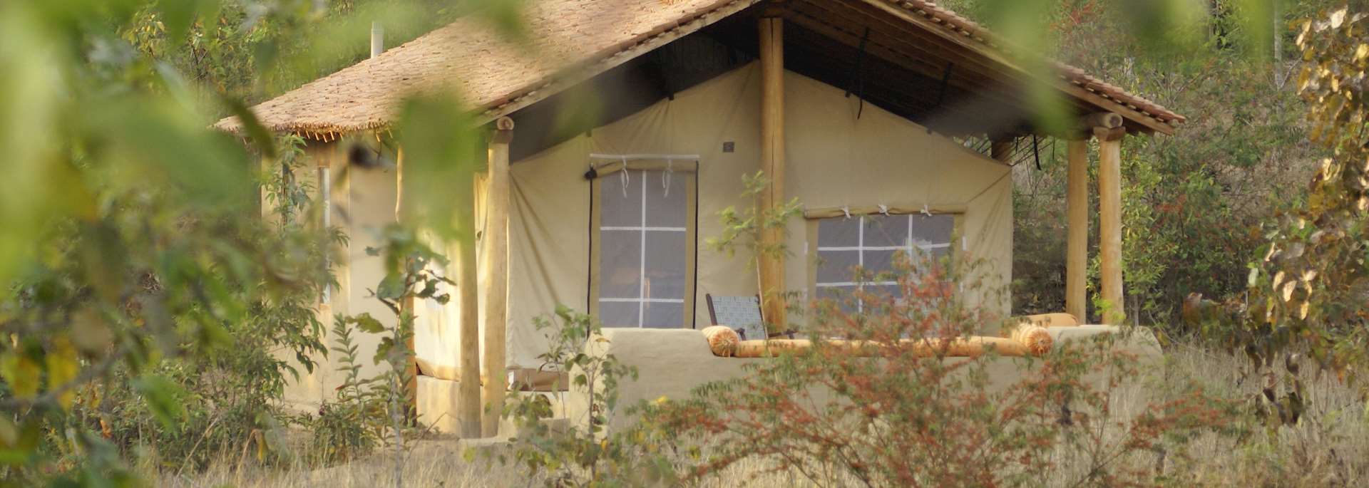 Tent at Shergarh, Kanha National Park