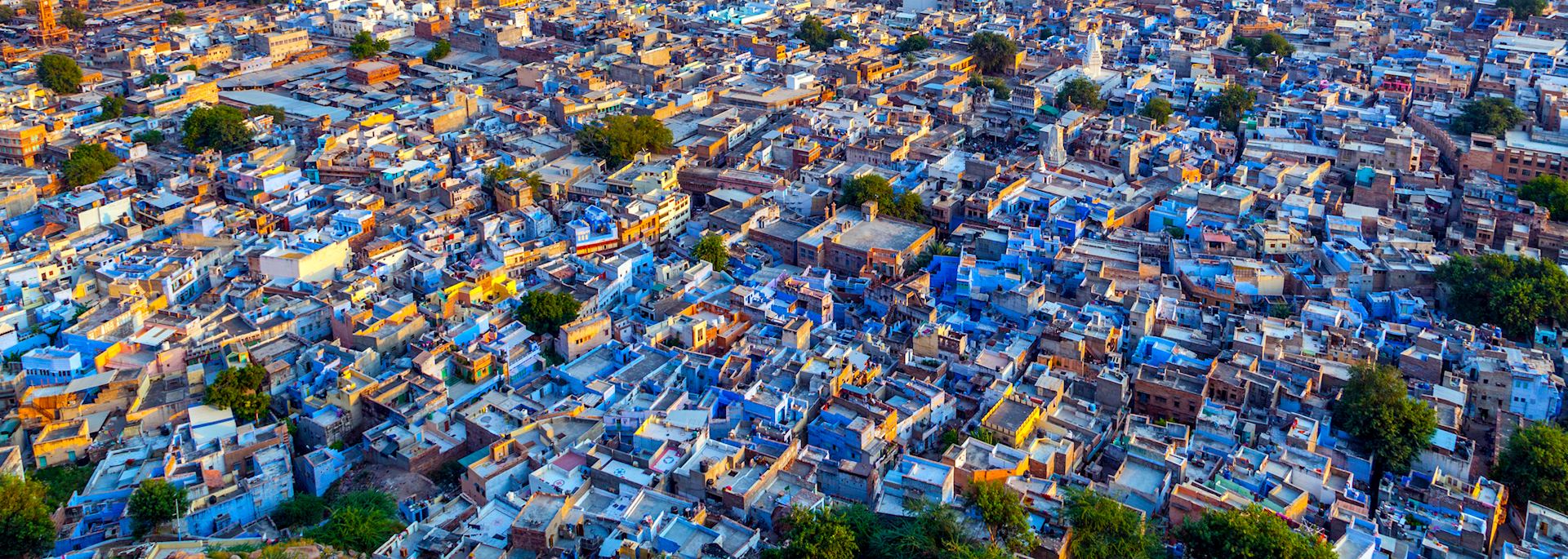 The blue city of Jodhpur, Rajasthan