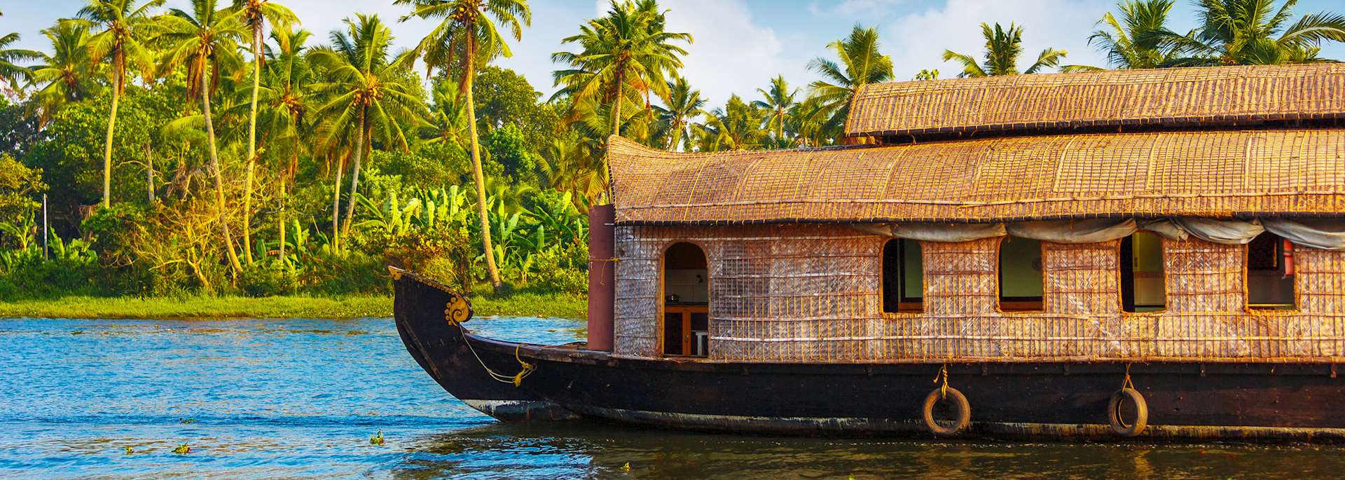 Houseboat on the Kerala Backwaters